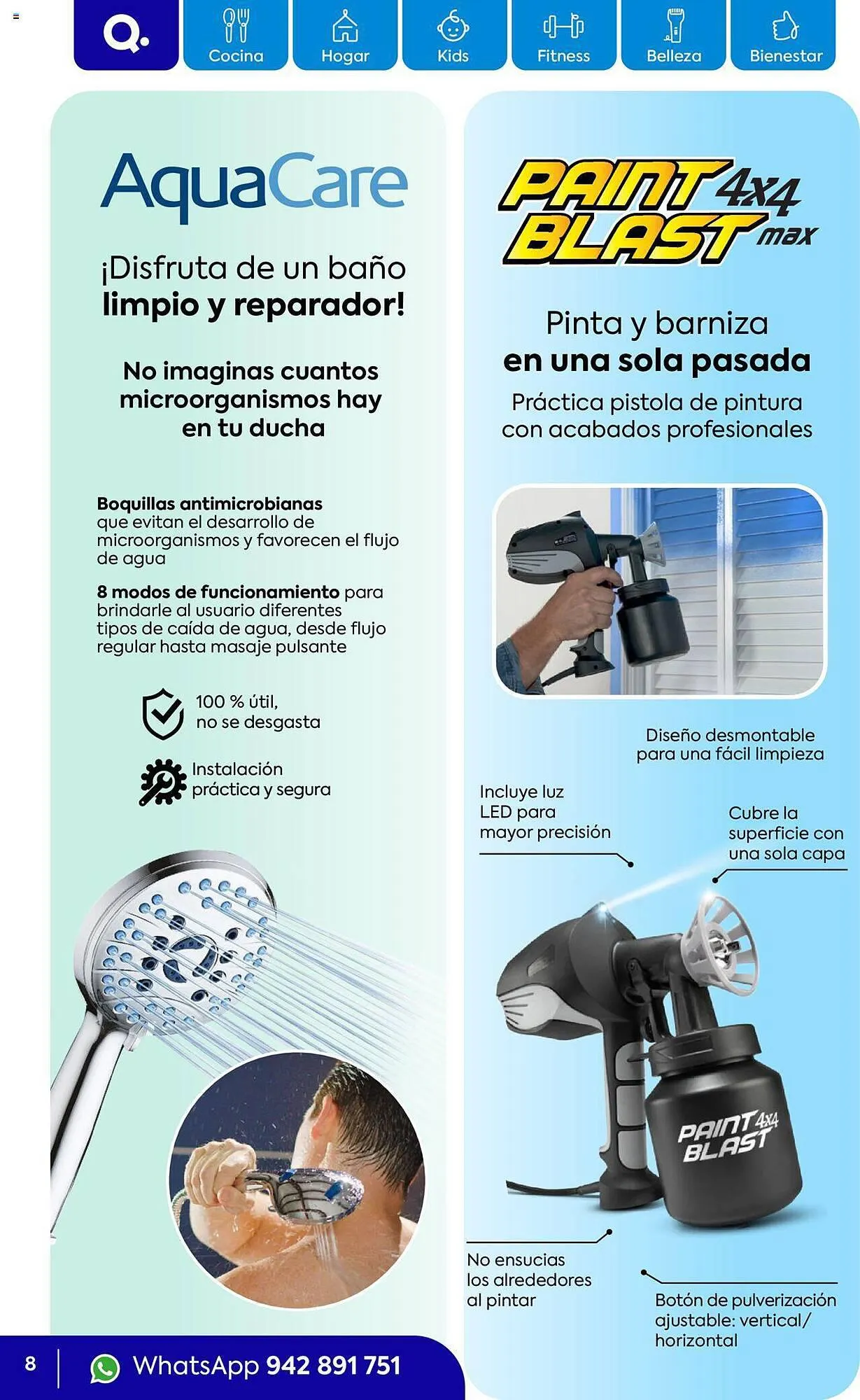 Catalogo de Catálogo Quality Products 2 de octubre al 31 de octubre 2023 - Pag 8