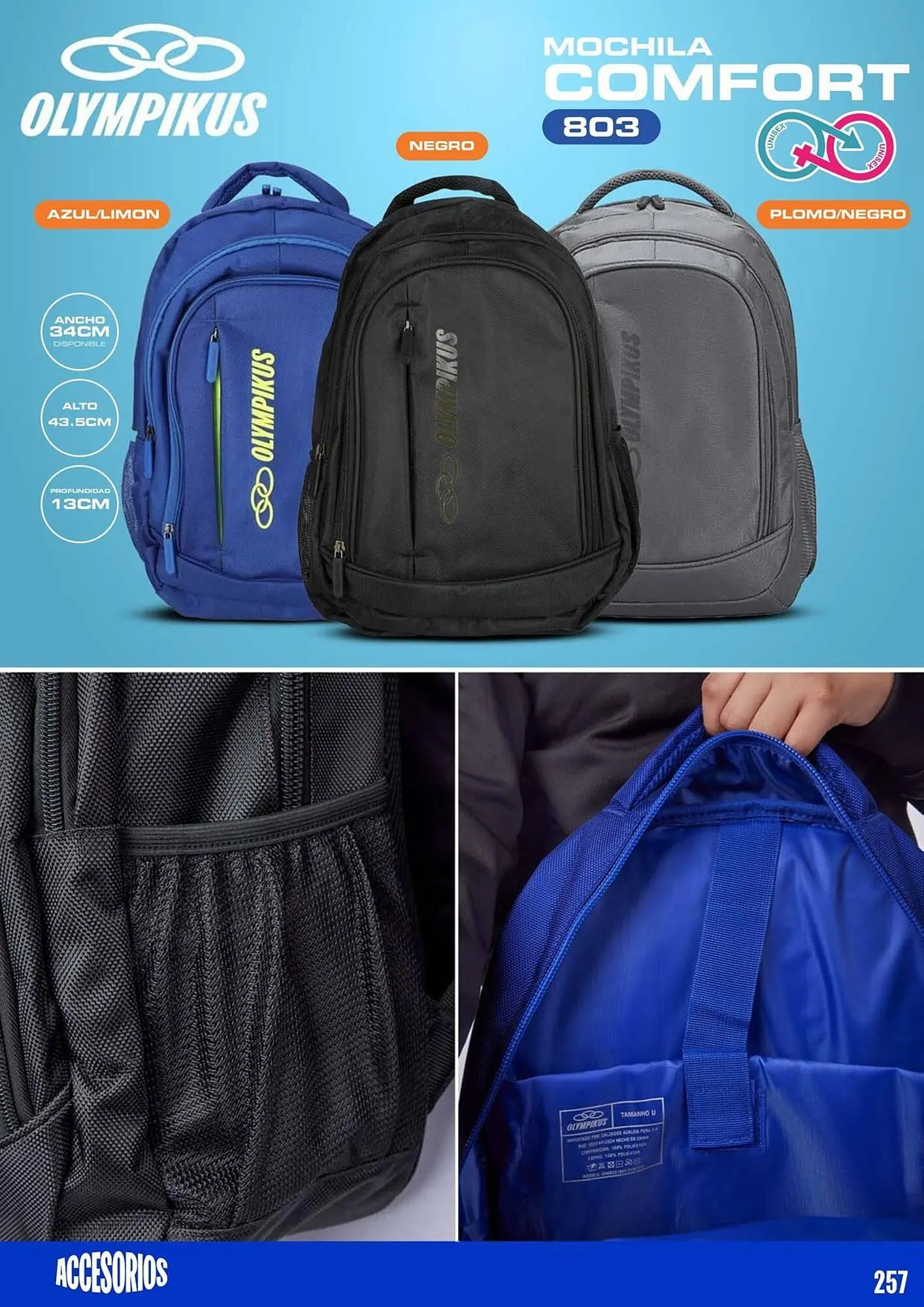 Catalogo de Catálogo Azaleia 6 de junio al 22 de setiembre 2025 - Pag 257