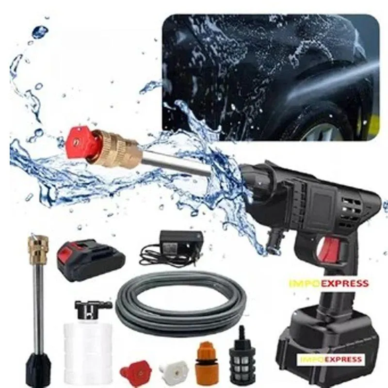 Hidrolavadora 48V Inalambrica Hidrojet Lavado