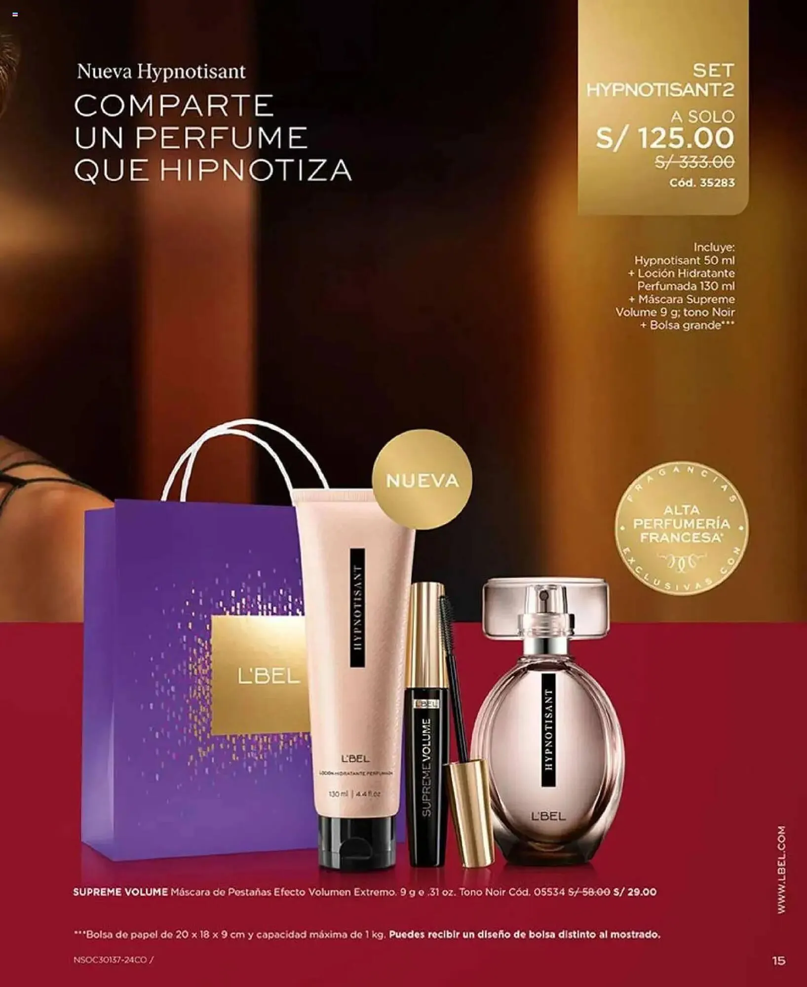 Catalogo de Catálogo L'Bel 3 de febrero al 19 de febrero 2025 - Pag 15