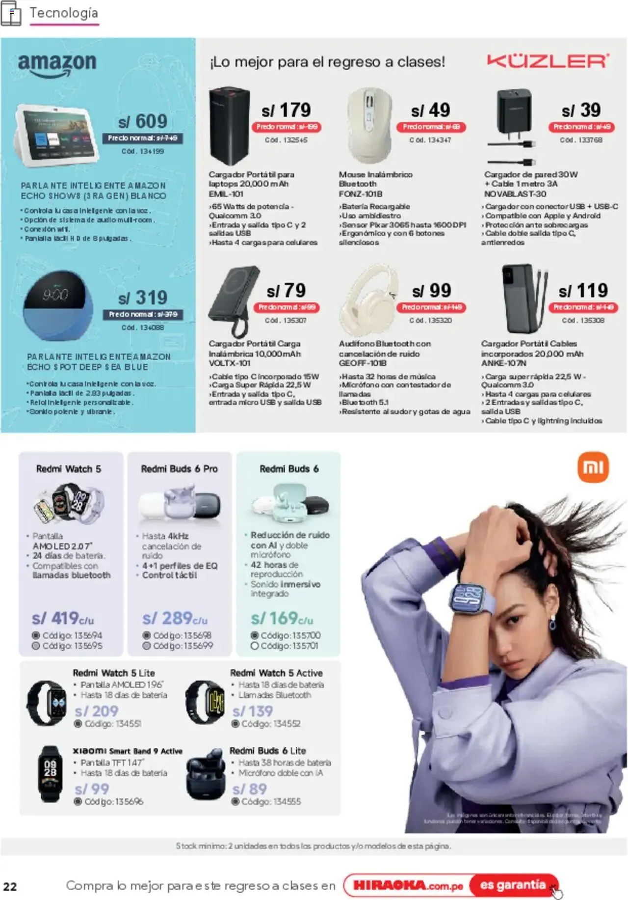 Catalogo de Hiraoka - De vuelta a clases 8 de marzo al 31 de marzo 2025 - Pag 22