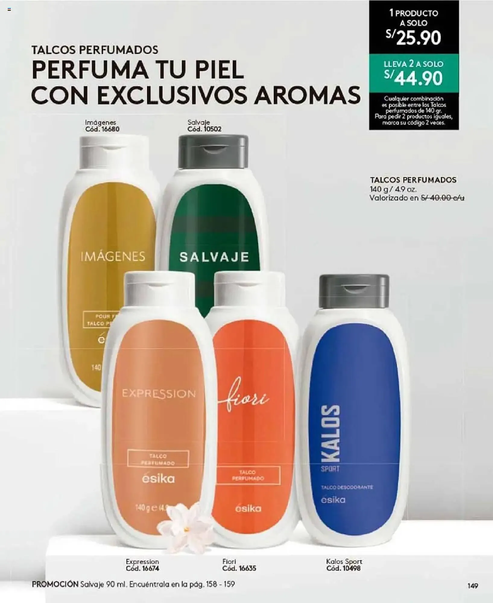 Catalogo de Catálogo Ésika 5 de mayo al 31 de mayo 2025 - Pag 161