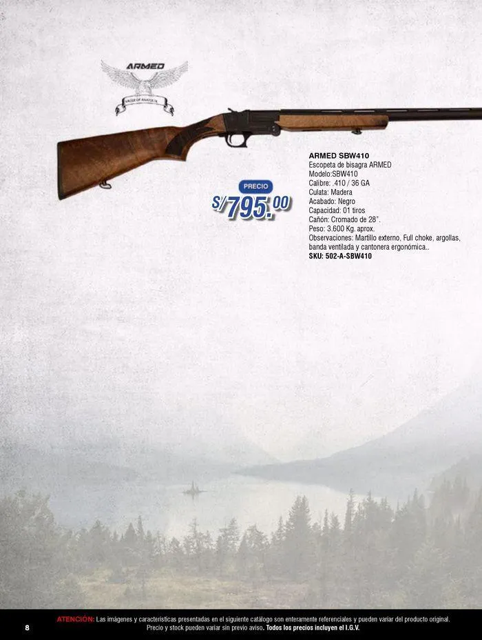 Catalogo de Escopetas 9 de mayo al 31 de diciembre 2024 - Pag 8