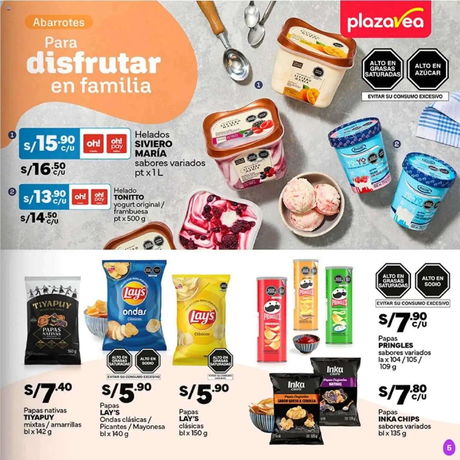 Catalogo de Catálogo Plaza Vea 7 de abril al 21 de abril 2025 - Pag 5