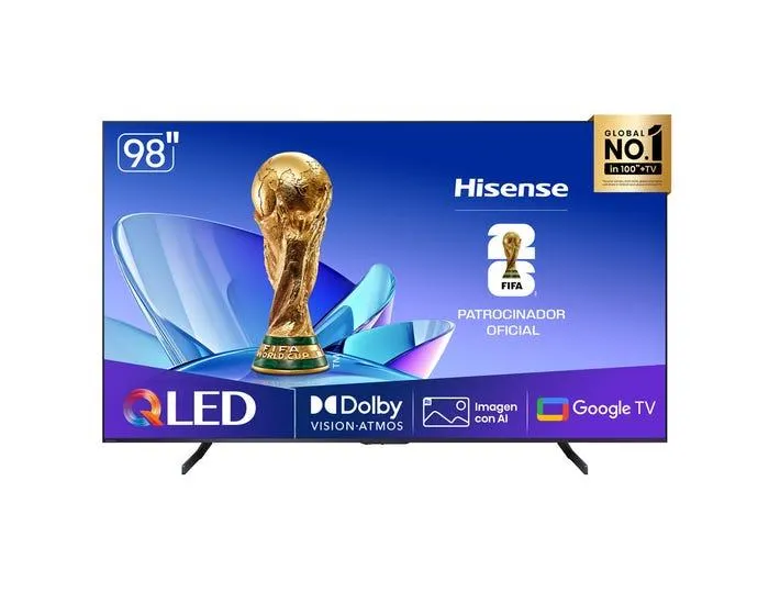 Televisor Hisense Smart TV 98" QLED 4K UHD 98Q6QG