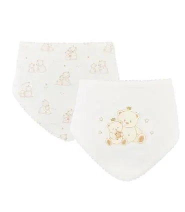 Pack De 2 Baberos De 100% Algodón Pima | Colección Dreamy Bear