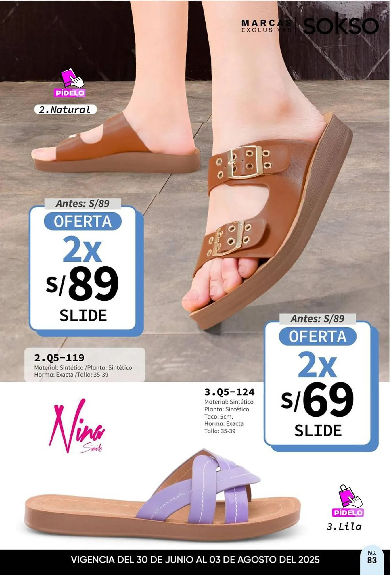 Catalogo de Catálogo Sokso 27 de junio al 1 de setiembre 2025 - Pag 83