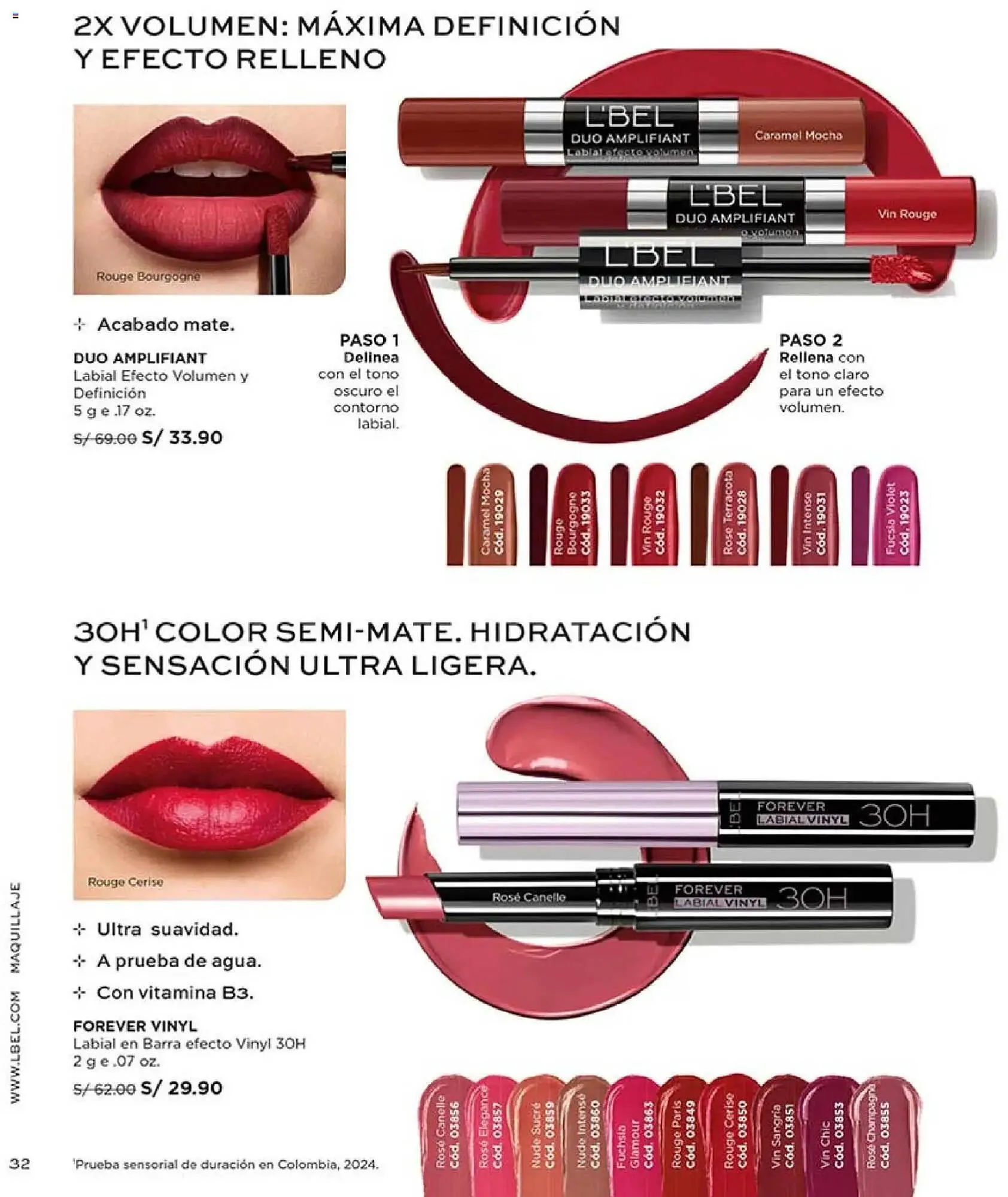 Catalogo de Catálogo L'Bel 14 de noviembre al 17 de diciembre 2025 - Pag 32