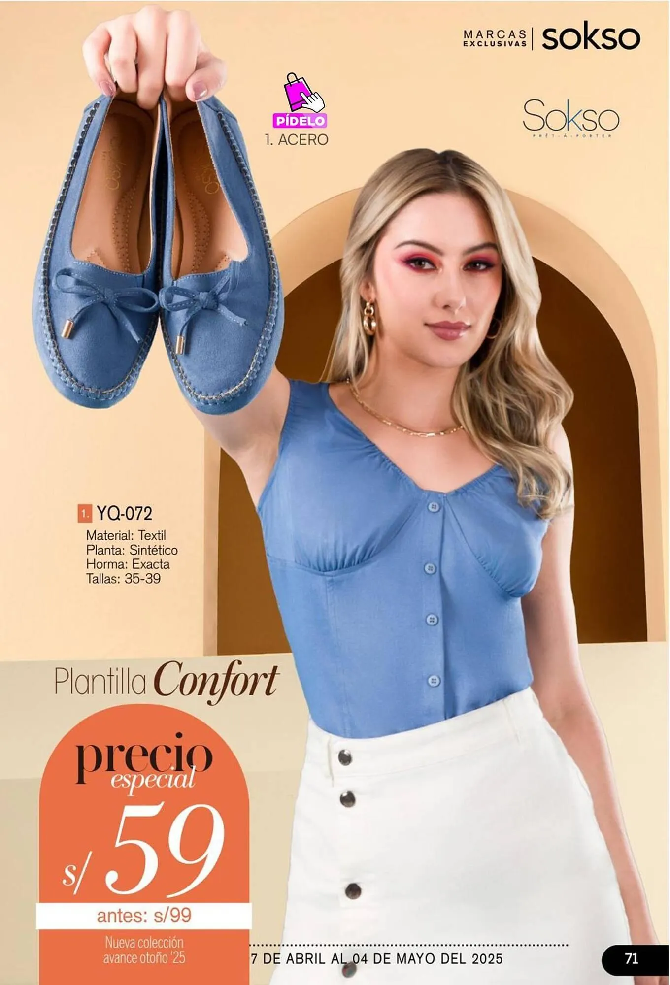 Catalogo de Catálogo Sokso 3 de abril al 4 de mayo 2025 - Pag 71
