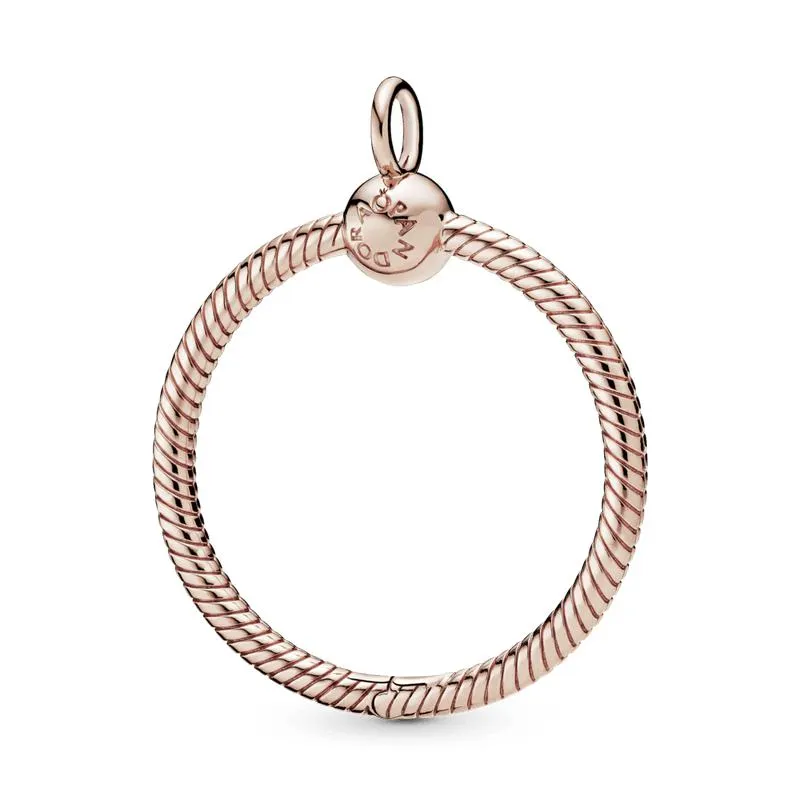 Dije O Pandora Moments Mediano Recubrimiento en Oro Rosa de 14k