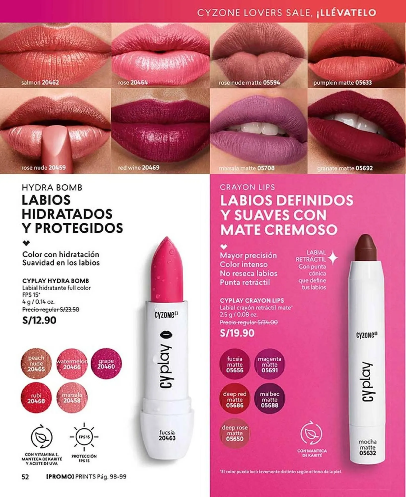 Catalogo de Catálogo Cyzone 11 de setiembre al 30 de setiembre 2025 - Pag 52