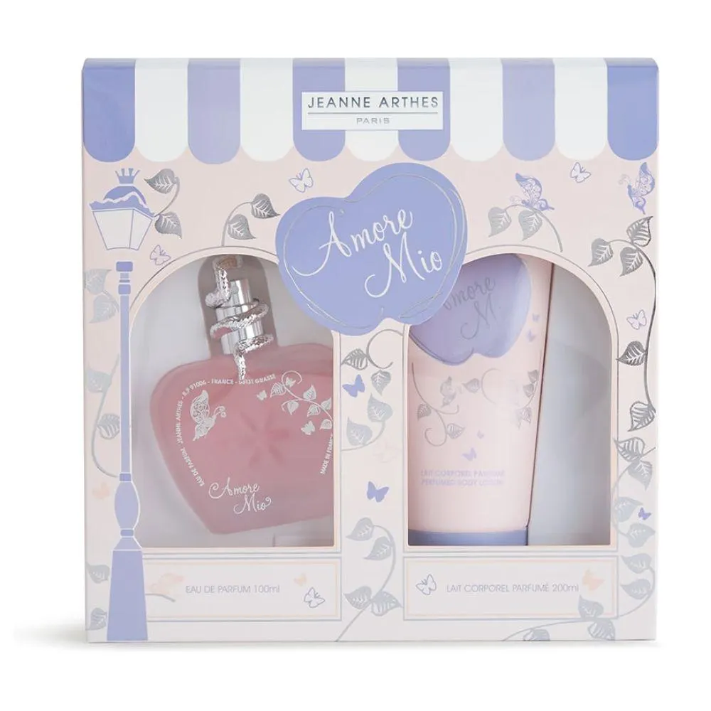 Jeanne Arthes Fragrancia Estuche Amore Mio Edp 100 Ml + Loción Corporal 200 Ml