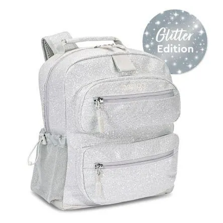 Mochila Escolar Bentgo Kids - Brillo Plateado