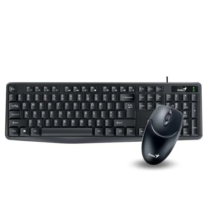 Combo Teclado y Mouse Genius Smart KM 170 Conector Cable USB