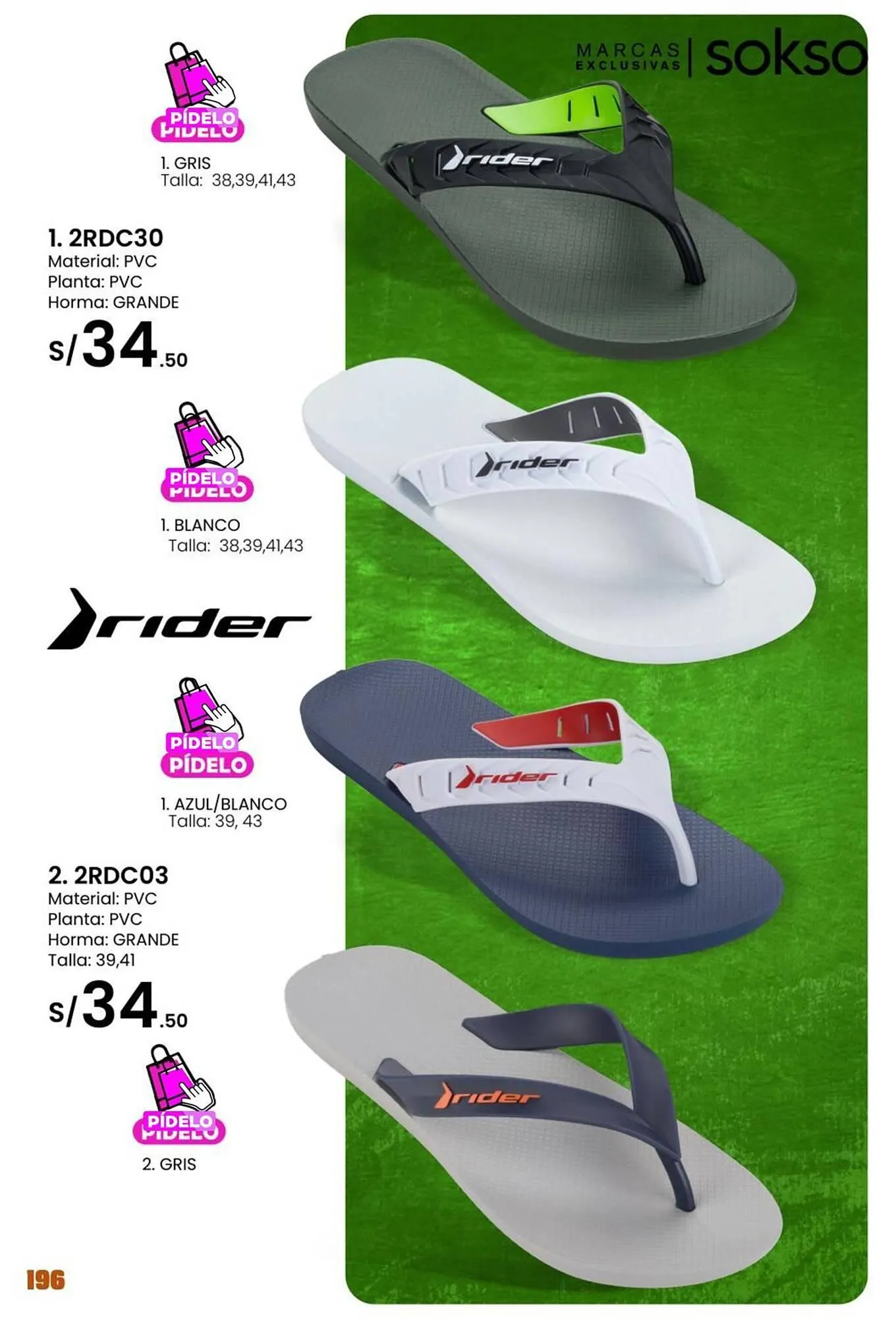 Catalogo de Catálogo Sokso 3 de abril al 18 de mayo 2025 - Pag 196