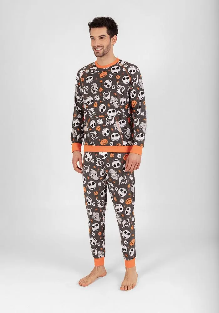 PIJAMA PANTALON DISNEY HOMBRE ALGODÓN GRIS - D6755