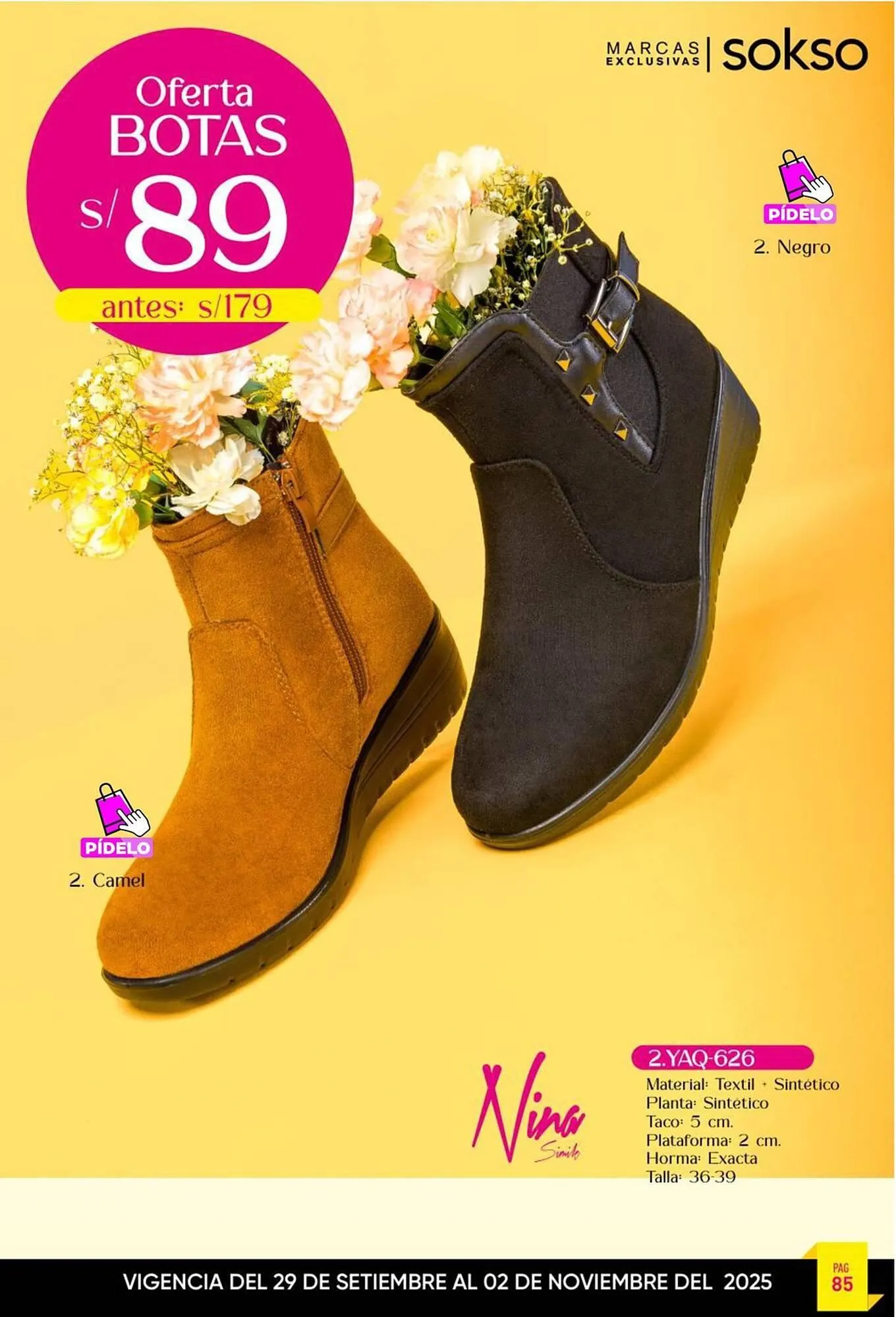 Catalogo de Catálogo Sokso 25 de setiembre al 2 de noviembre 2025 - Pag 85