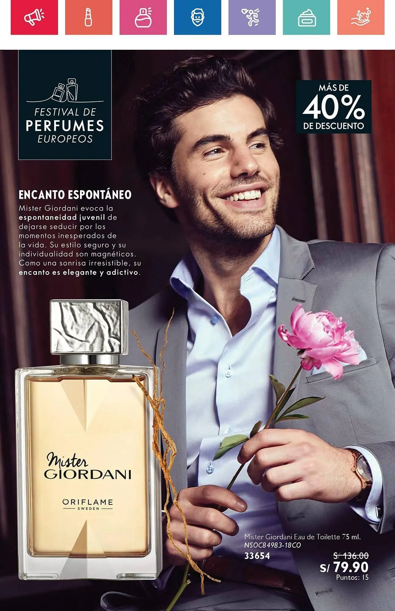 Catalogo de Catálogo Oriflame 19 de agosto al 6 de setiembre 2024 - Pag 34