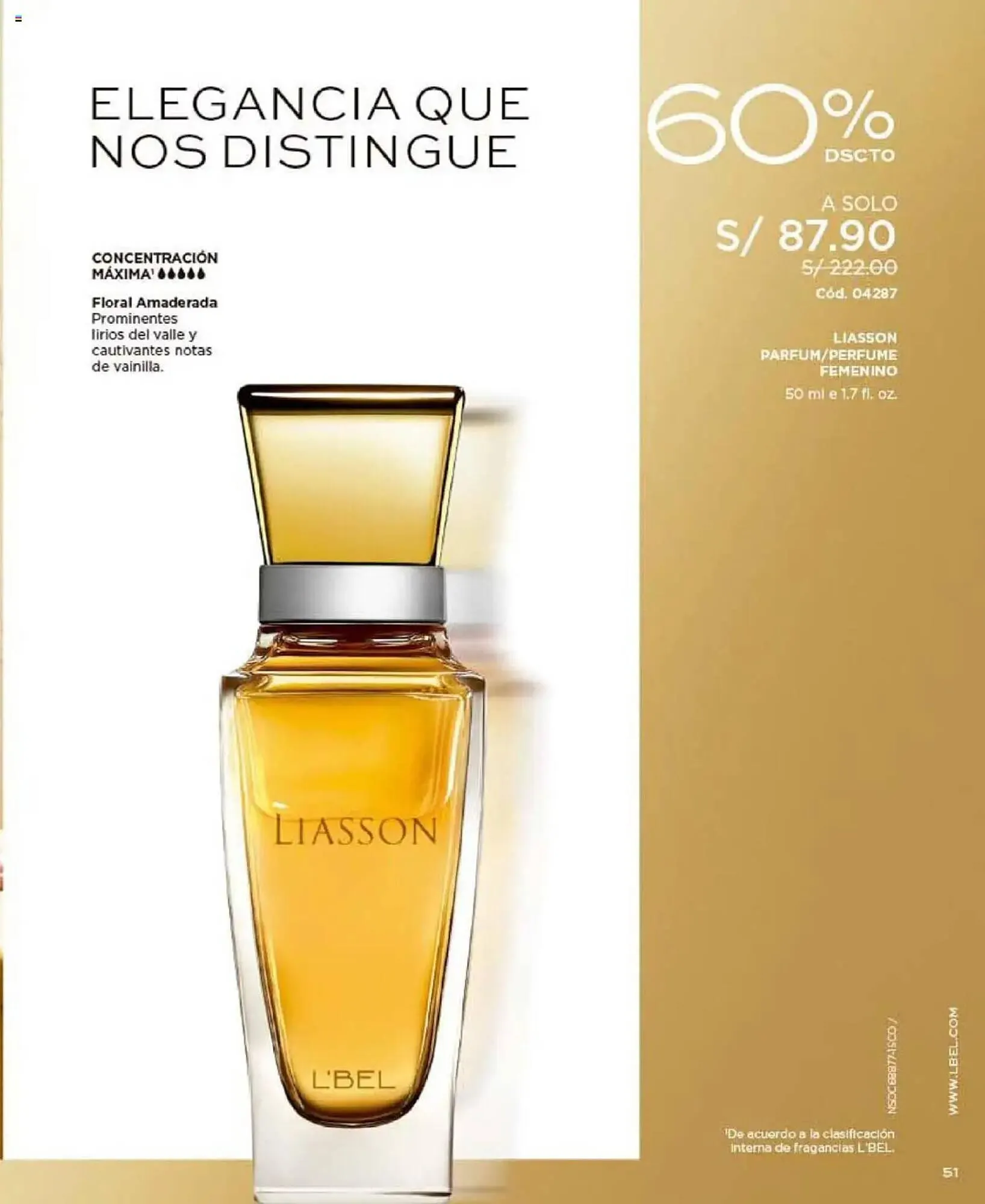 Catalogo de Catálogo L'Bel 16 de octubre al 31 de diciembre 2025 - Pag 51