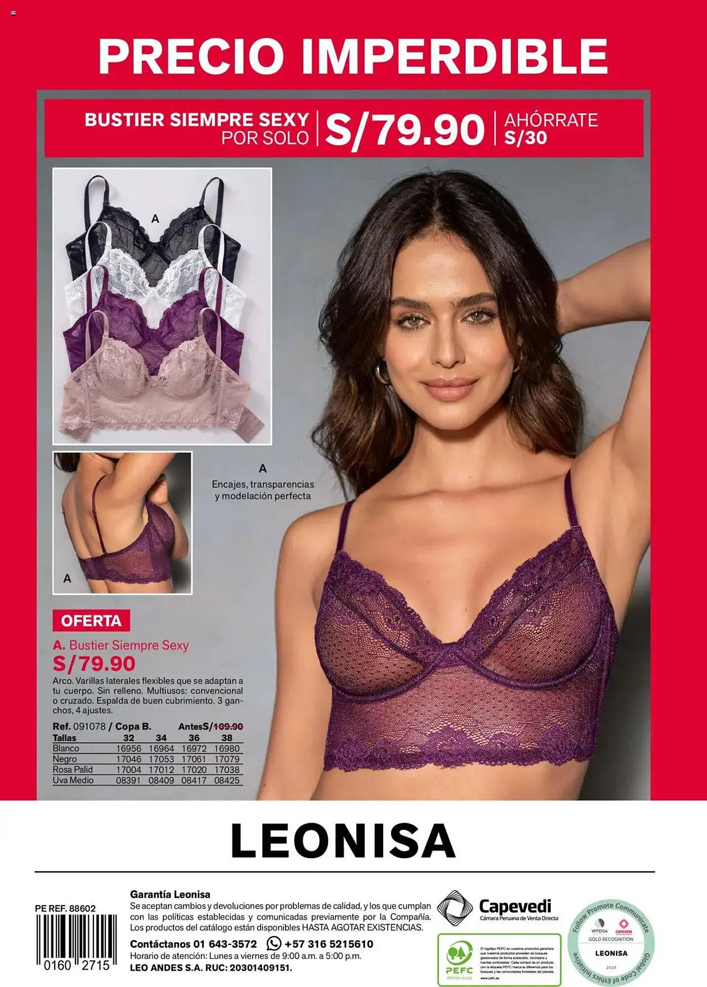 Catalogo de Catálogo Leonisa 24 de abril al 31 de diciembre 2025 - Pag 140