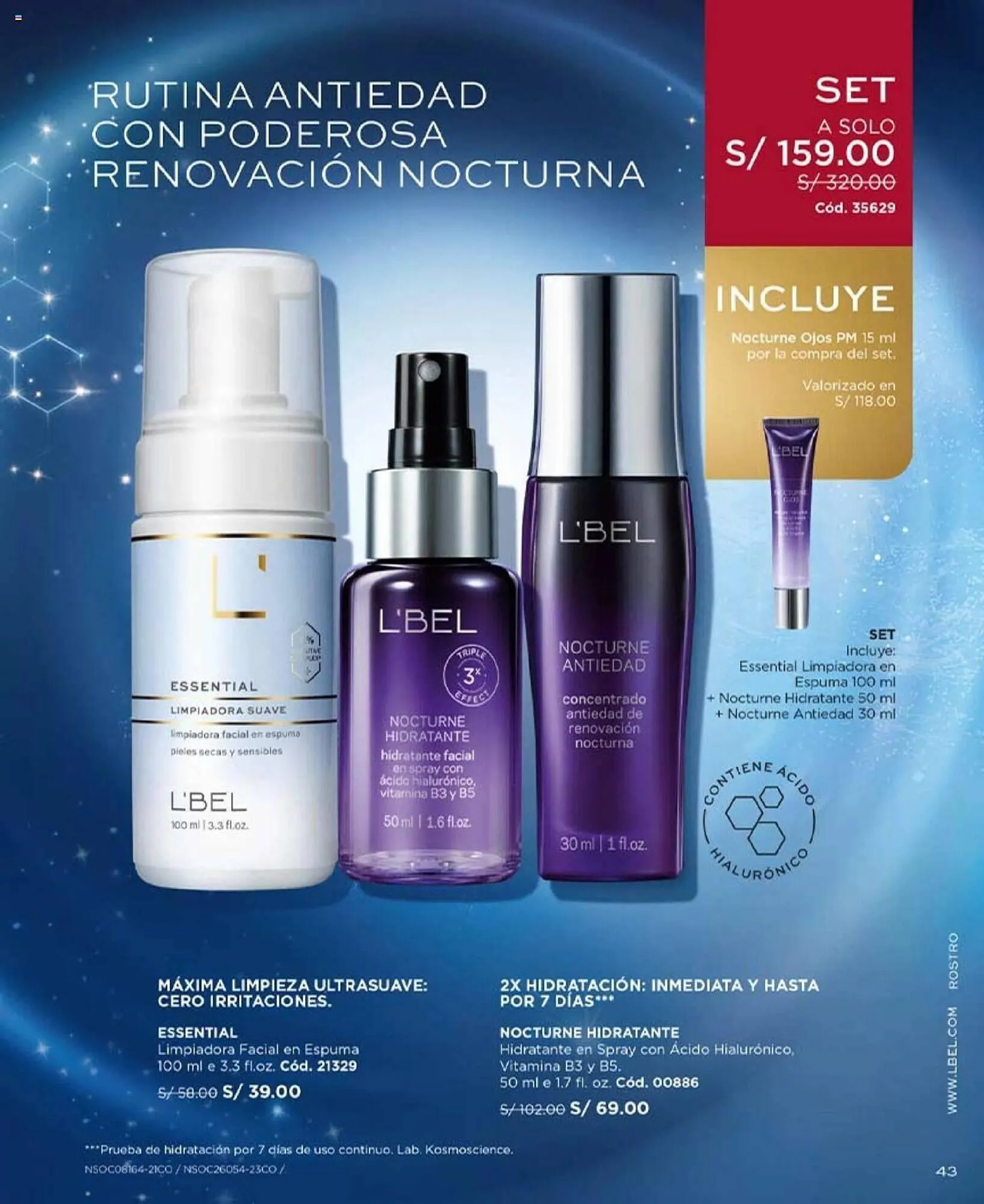 Catalogo de Catálogo L'Bel 17 de noviembre al 3 de diciembre 2024 - Pag 43