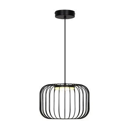 Lámpara Colgante Trendy 15W Negro Orange