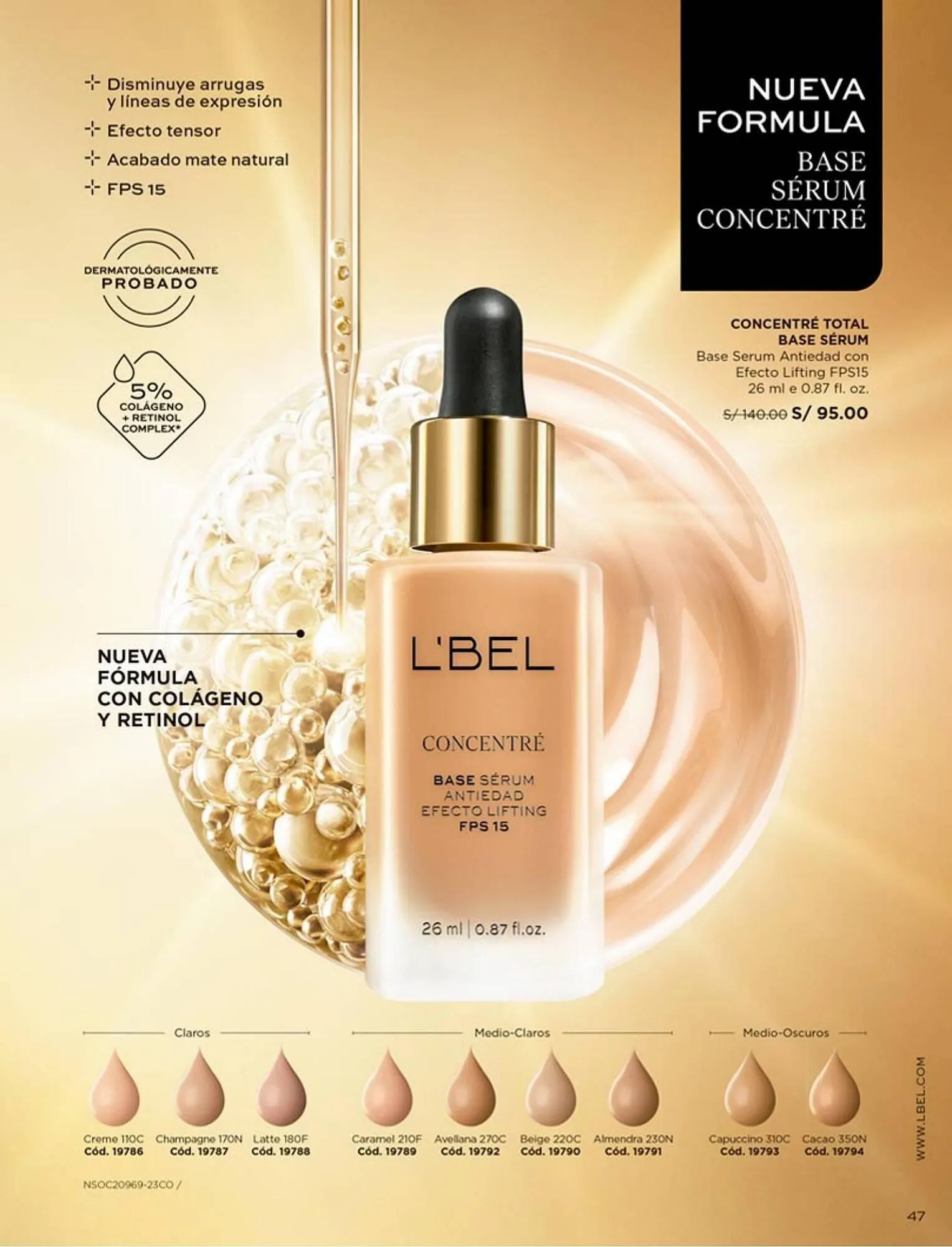 Catalogo de Catálogo L'Bel 1 de agosto al 31 de agosto 2023 - Pag 47