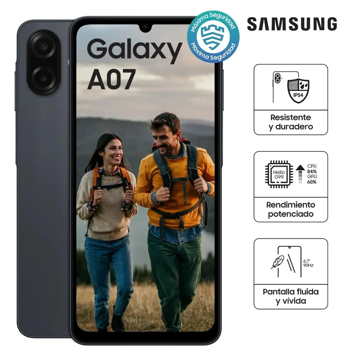 Celular Galaxy A07 4GB 128GB