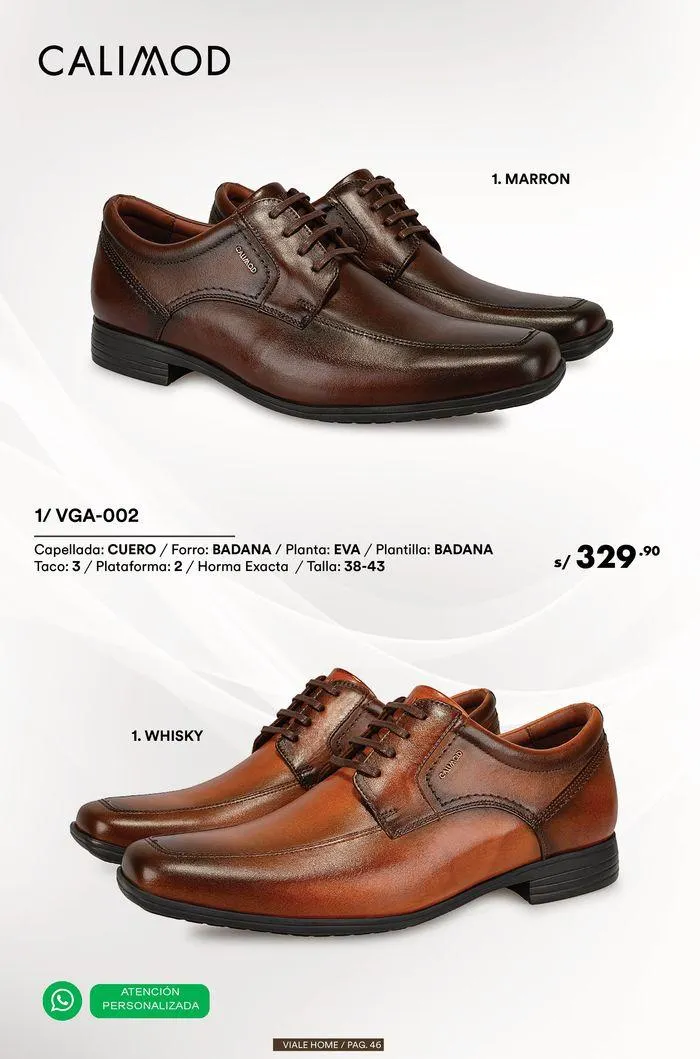 Catalogo de Calzados de Caballeros  11 de julio al 31 de julio 2024 - Pag 46