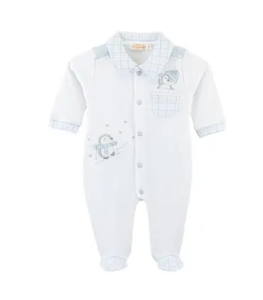 Enterizo de 100% Algodón Pima | Colección Baby Penguin