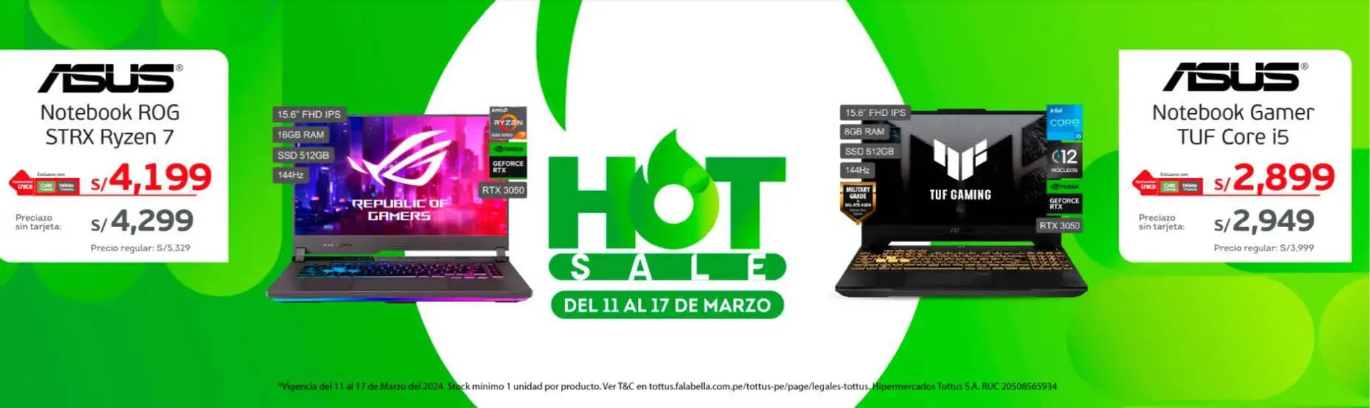 Catalogo de Catálogo Tottus 11 de marzo al 17 de marzo 2024 - Pag 1