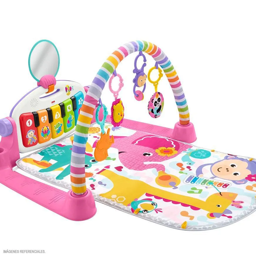 Gimnasio Deluxe Piano Pataditas Musicales Fisher Price
