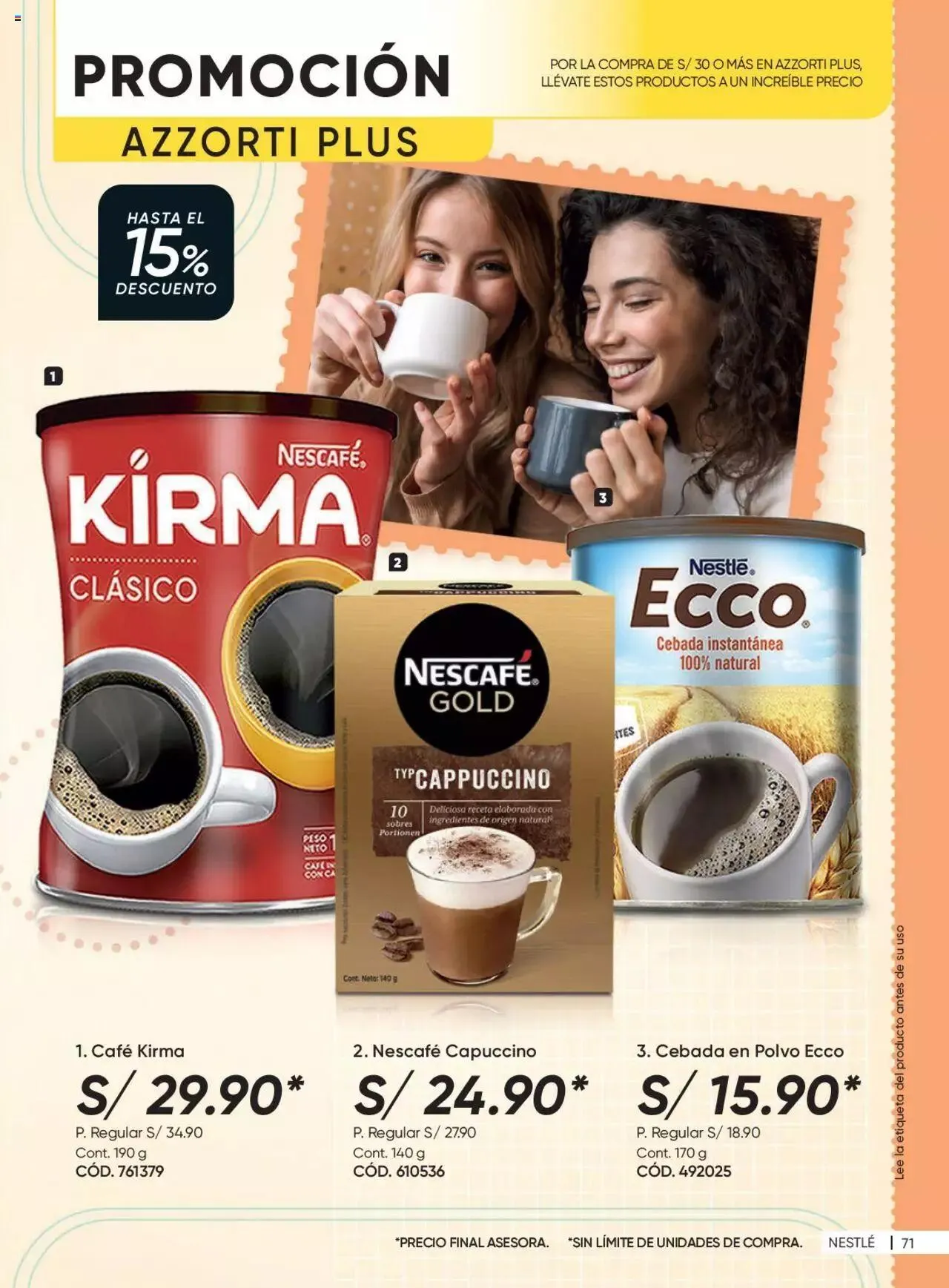 Catalogo de Azzorti - Campaña 10 Plus 10 de junio al 31 de diciembre 2024 - Pag 71