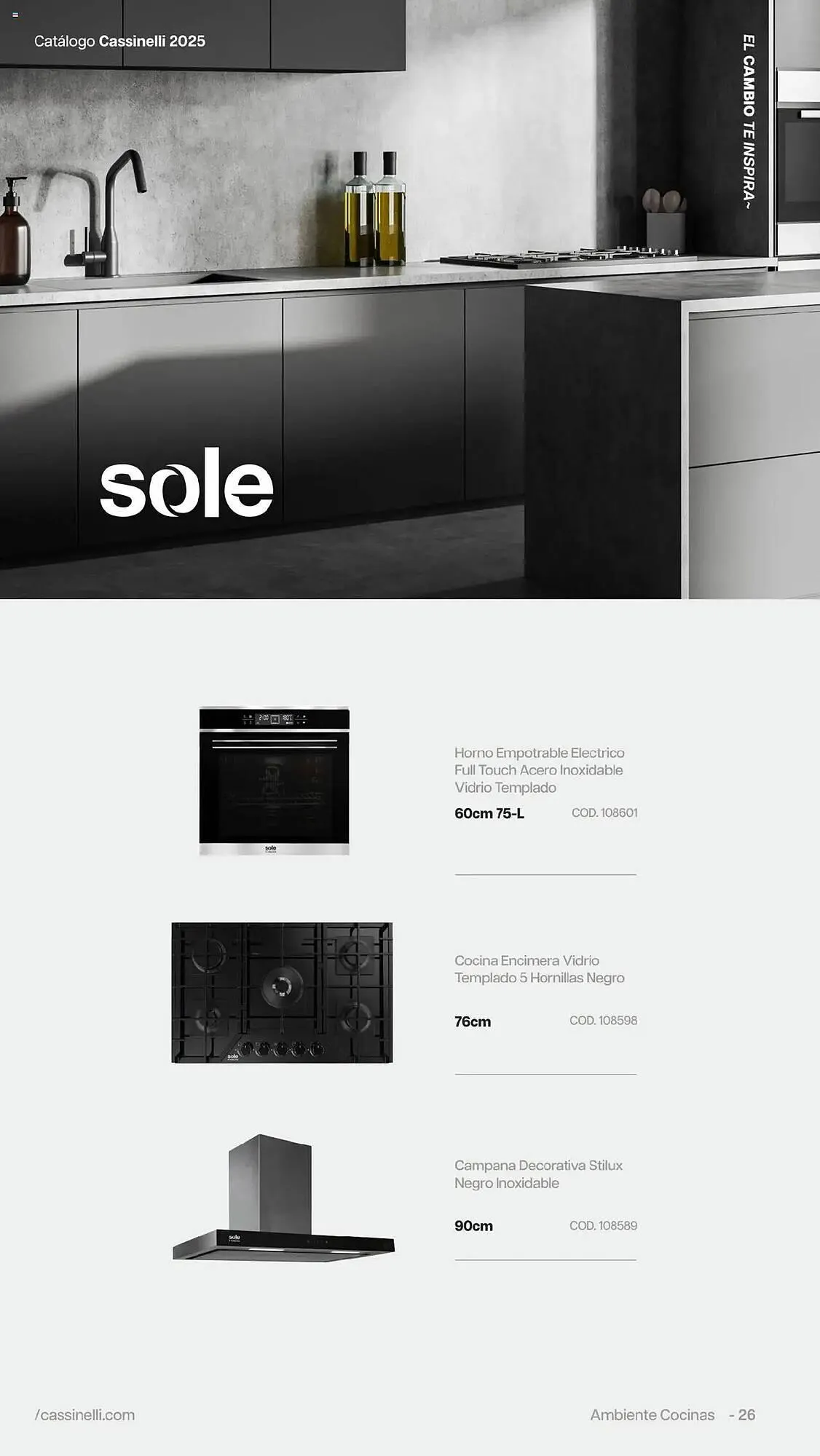 Catalogo de Catálogo Cassinelli 5 de agosto al 3 de enero 2026 - Pag 26