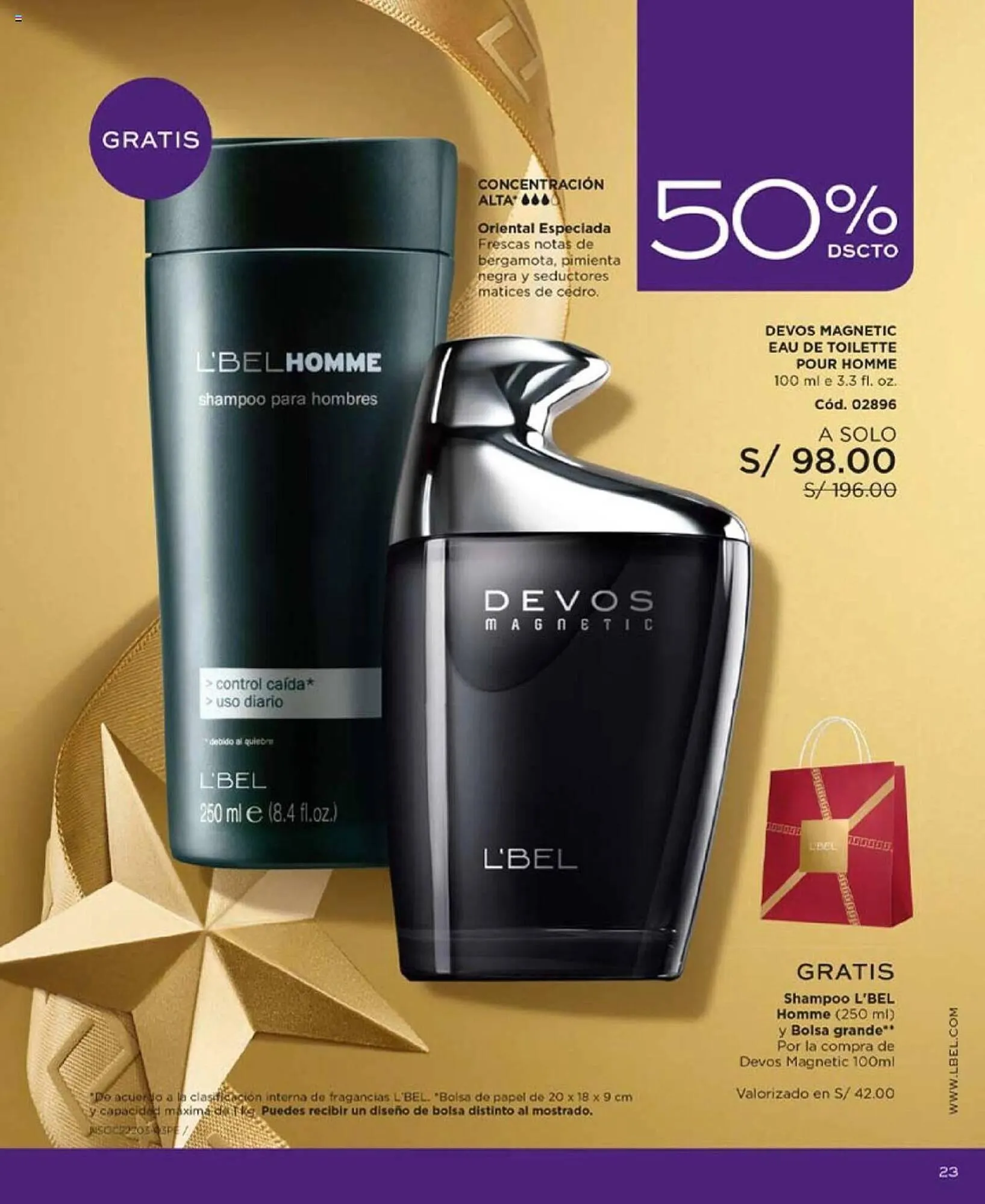 Catalogo de Catálogo L'Bel 3 de diciembre al 31 de diciembre 2023 - Pag 23