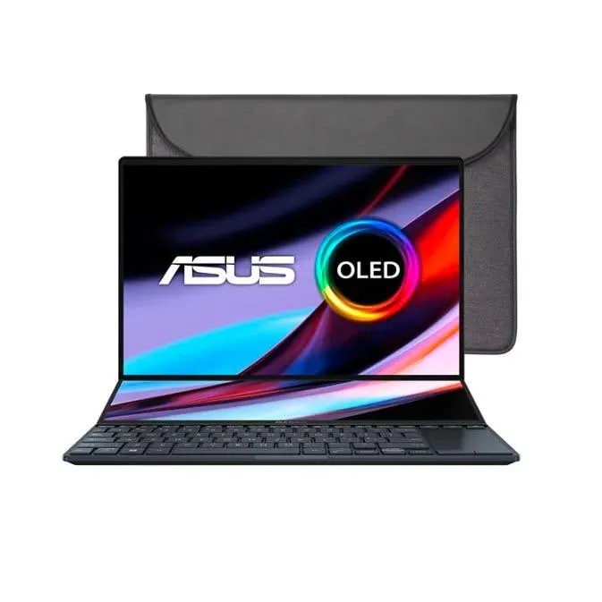 Laptop Asus Zenbook Pro 14 Duo OLED 14.5" Windows 11 Intel Core i7 12a Gen 14 núcleos 16GB 1TB SSD UX8402ZA-M3027W