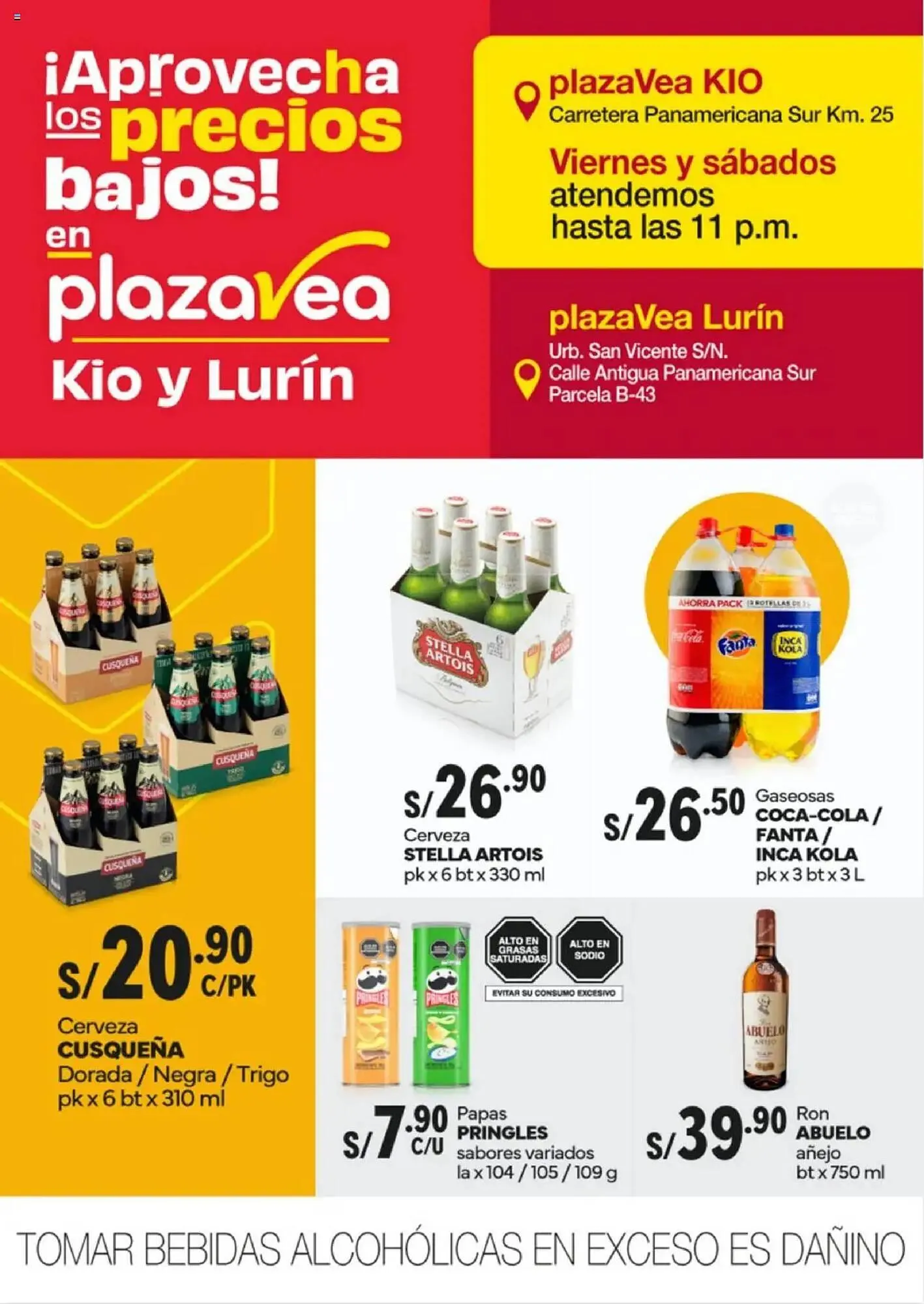 Catalogo de Catálogo Plaza Vea 17 de abril al 24 de abril 2025 - Pag 1