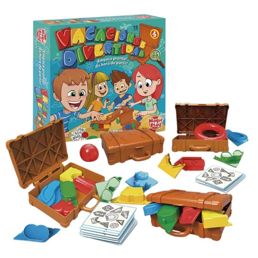 Juego De Mesa Magic Play Vacaciones Divertidas