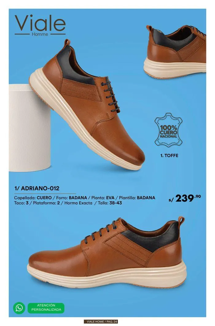 Catalogo de Calzados de Caballeros  11 de julio al 31 de julio 2024 - Pag 24