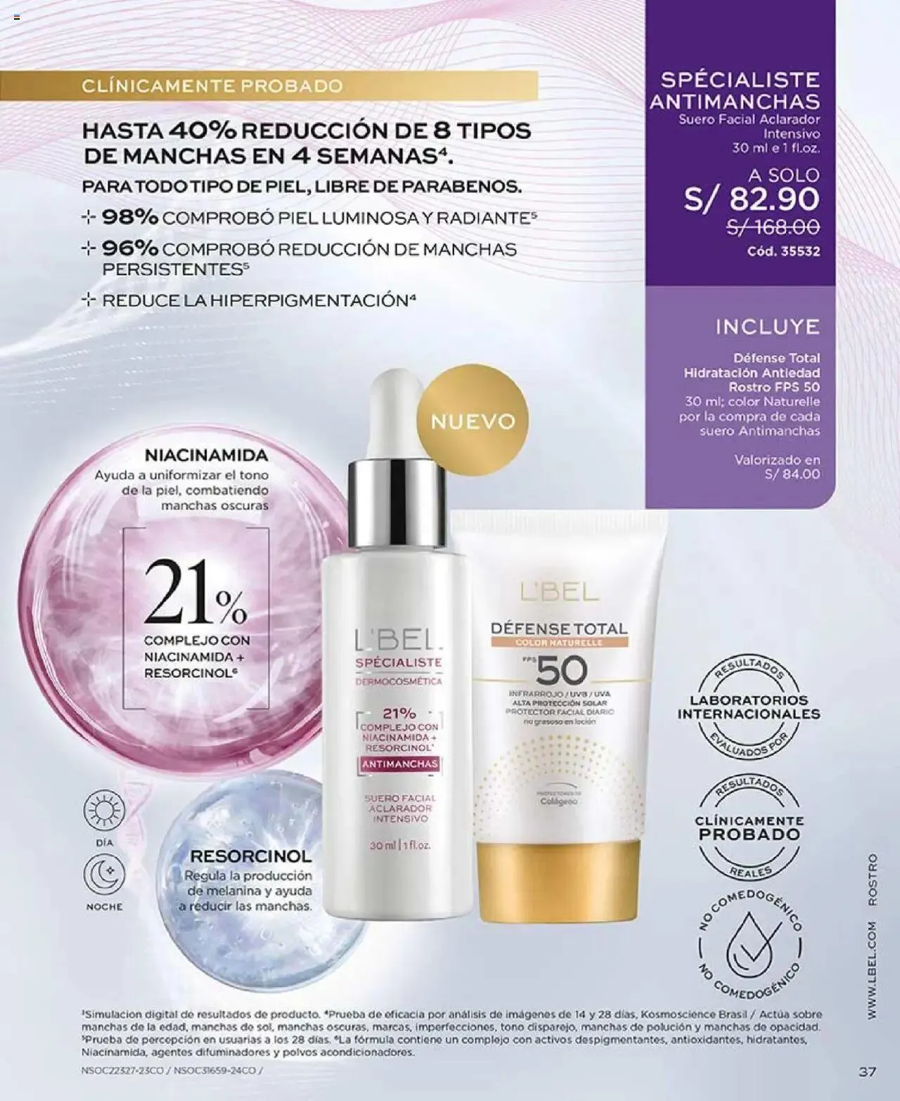 Catalogo de L'Bel - Campaña 07 24 de marzo al 30 de abril 2025 - Pag 36