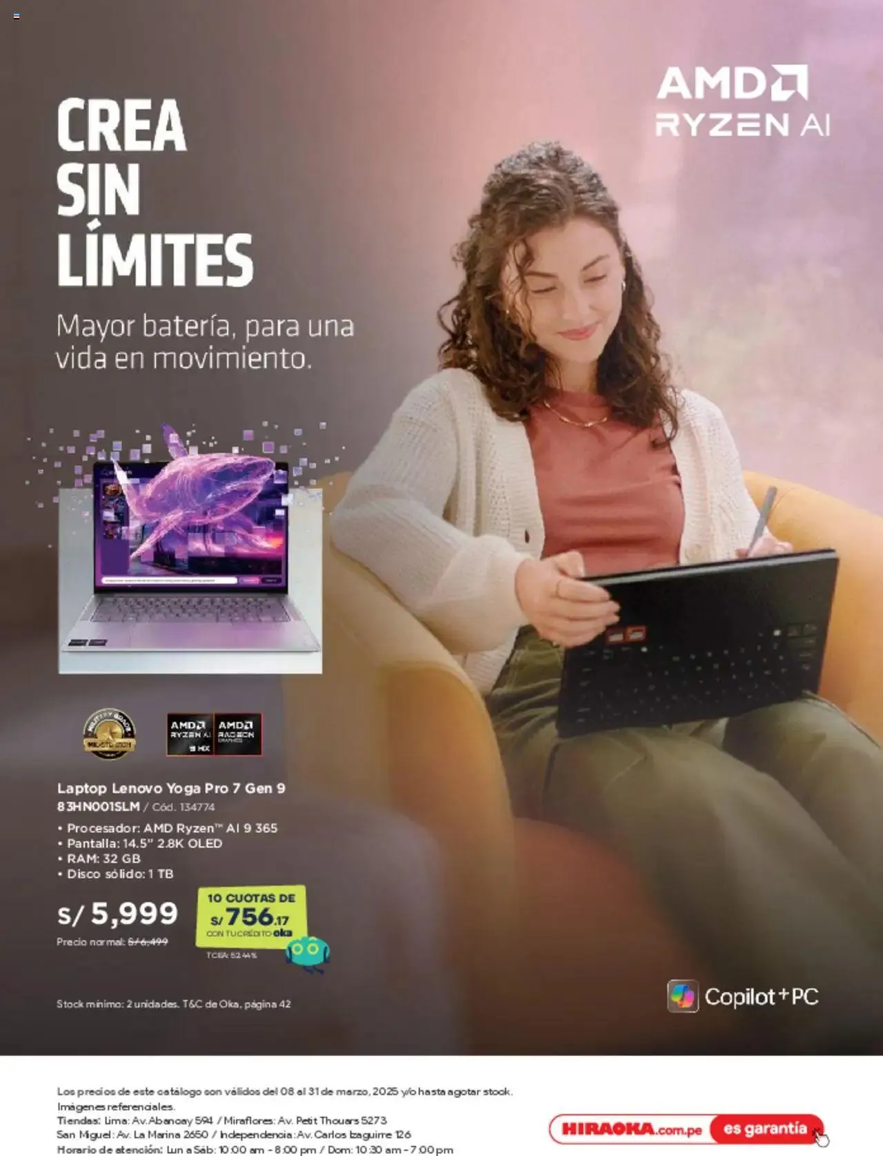 Catalogo de Hiraoka - De vuelta a clases 8 de marzo al 31 de marzo 2025 - Pag 44