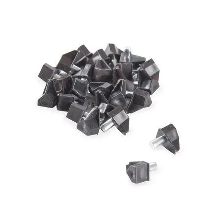 Soporte Metal Plástico Marrón x 25 unidades