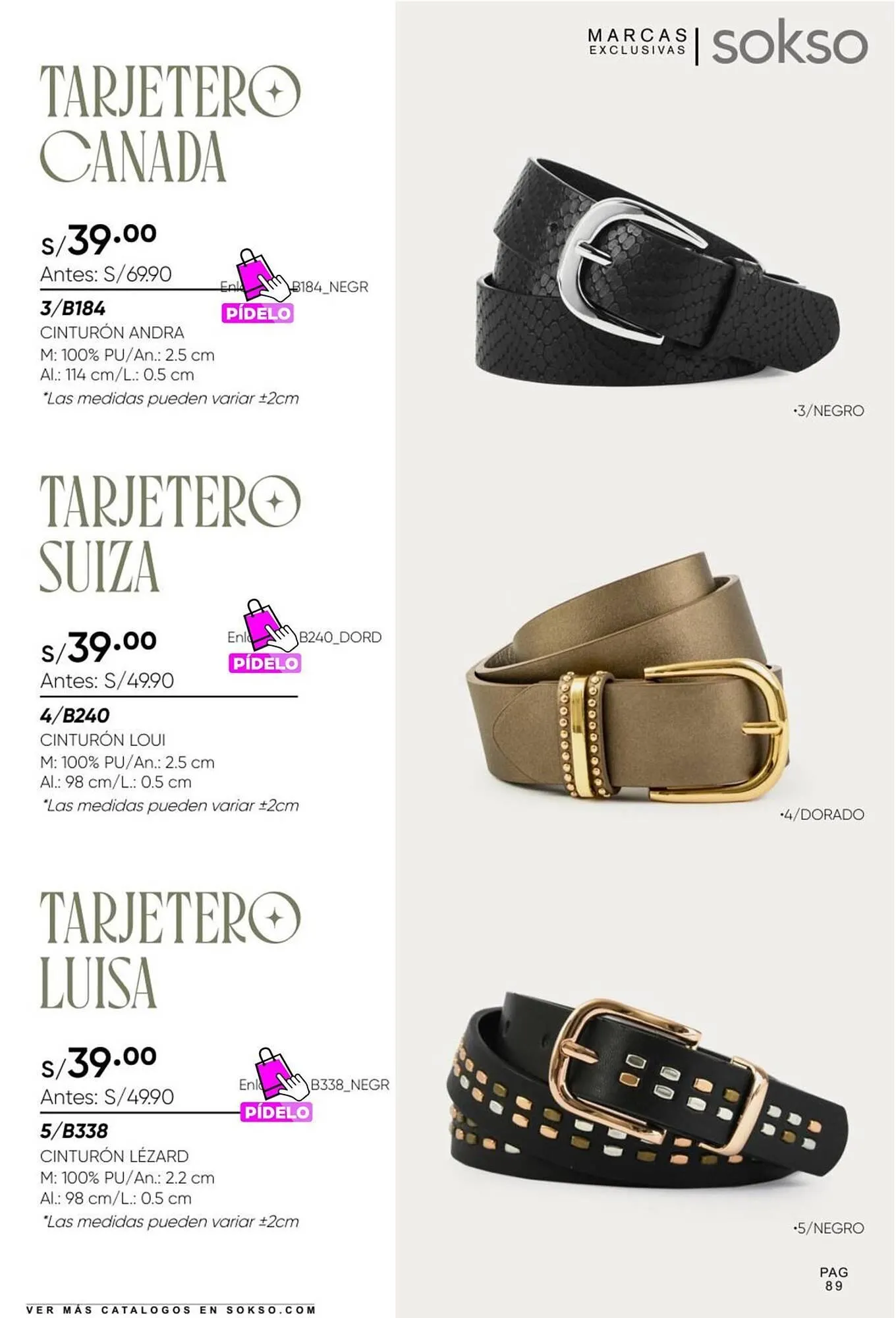 Catalogo de Catálogo Sokso 18 de marzo al 12 de abril 2026 - Pag 89