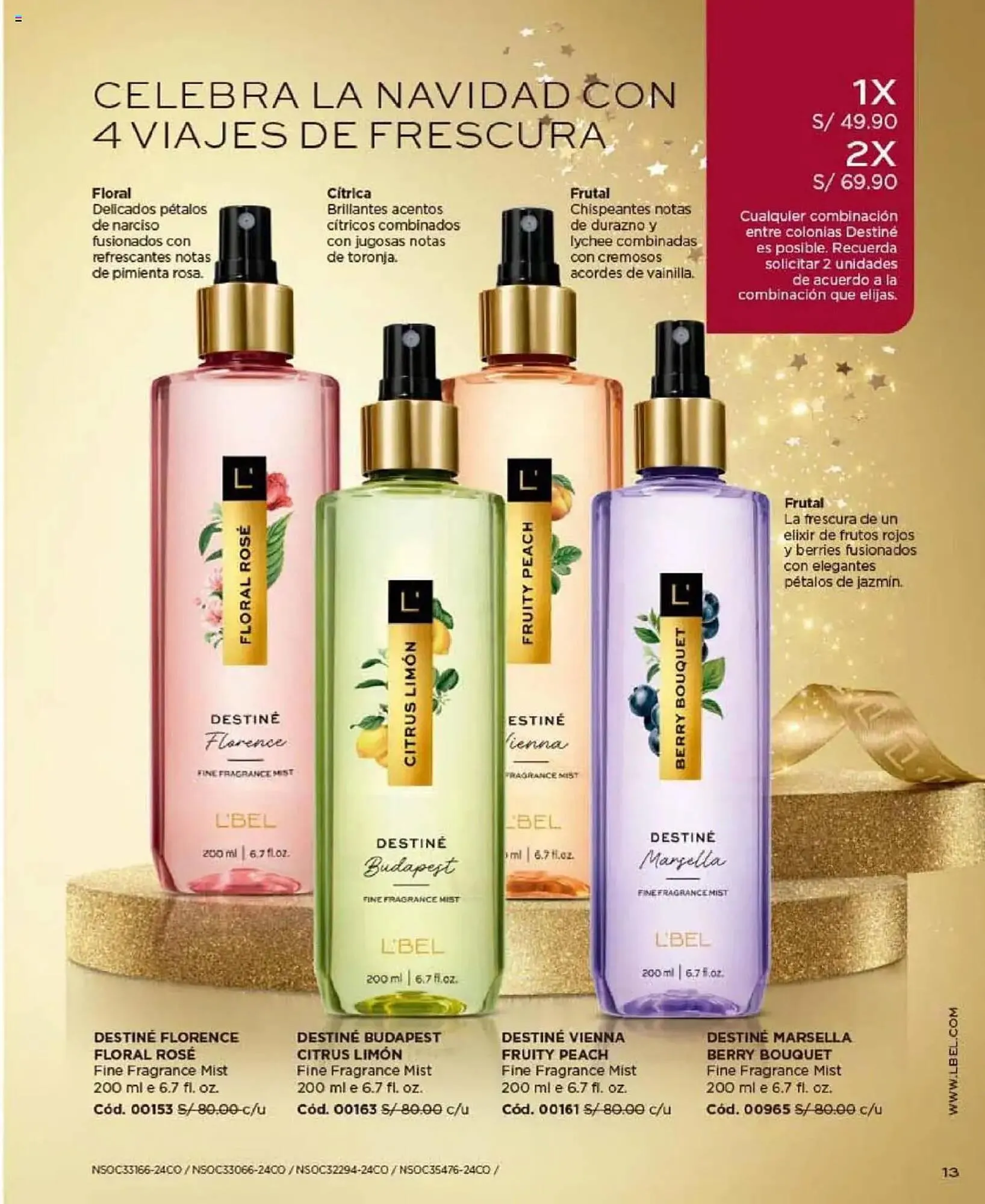 Catalogo de Catálogo L'Bel 16 de octubre al 31 de diciembre 2025 - Pag 13