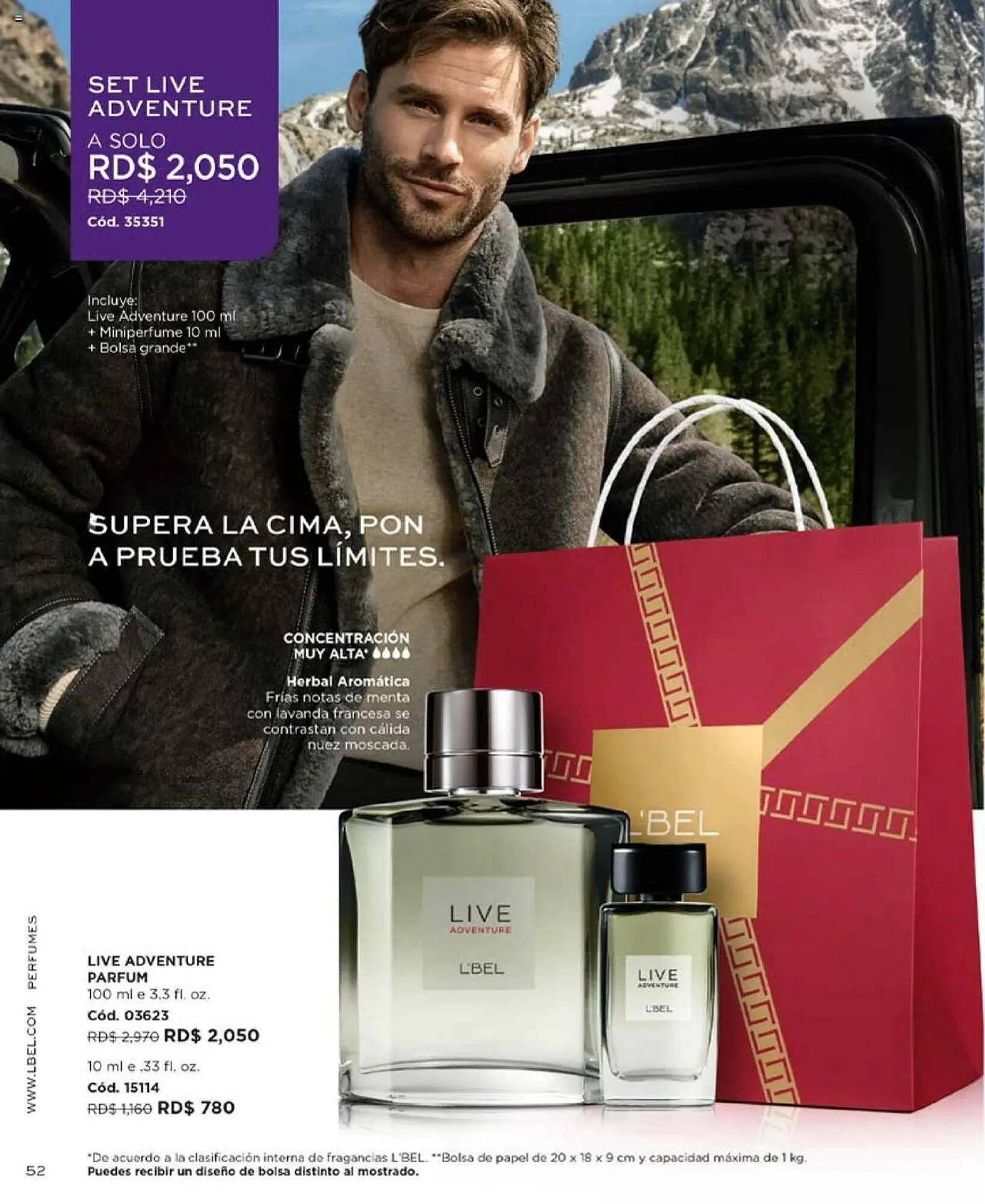 Catalogo de Catálogo L'Bel 1 de enero al 27 de enero 2024 - Pag 52