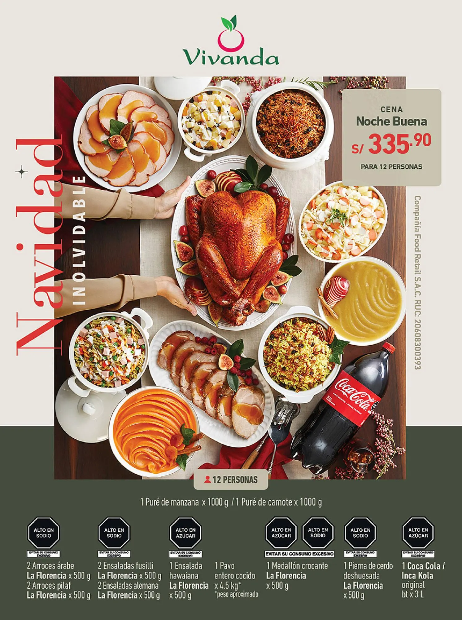 Catalogo de Catálogo Vivanda 8 de diciembre al 11 de diciembre 2023 - Pag 1