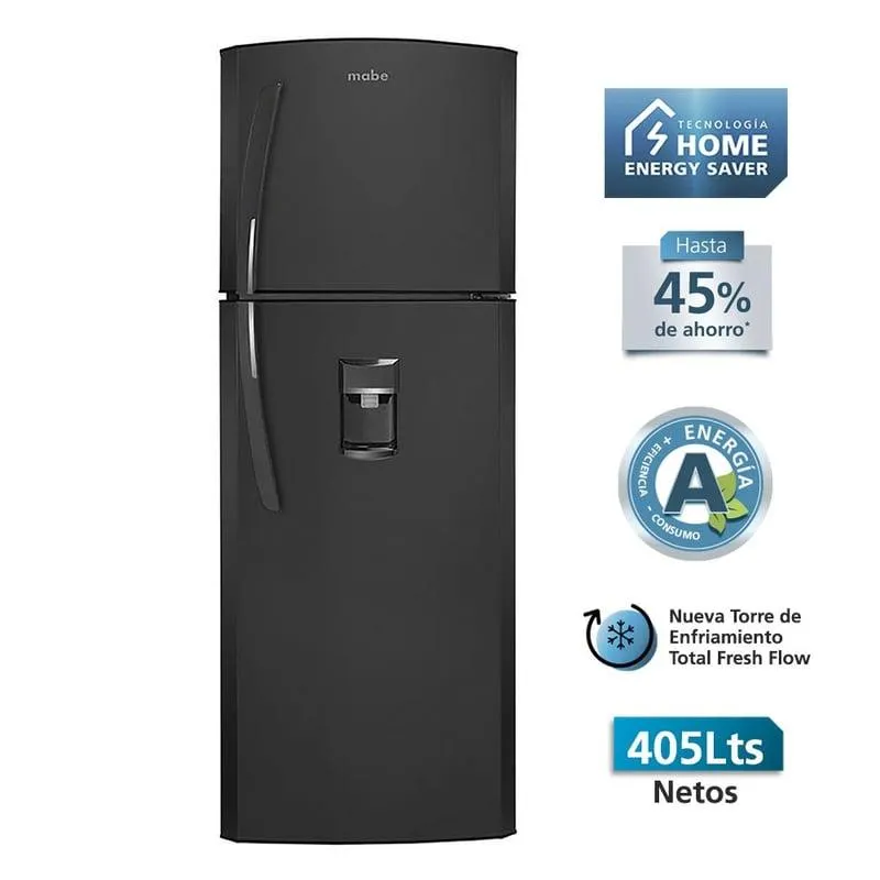 Refrigeradora Automática de 405 L Netos Grafito Mabe RMP942FLPG1