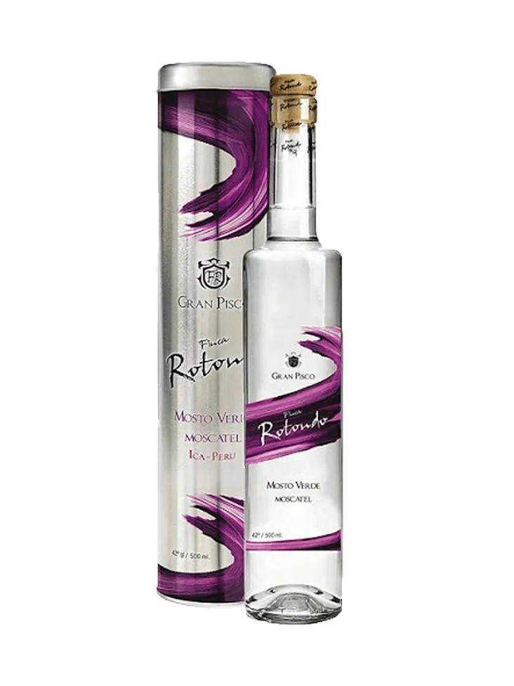 PISCO ROTONDO MV MOSCATEL 500ML