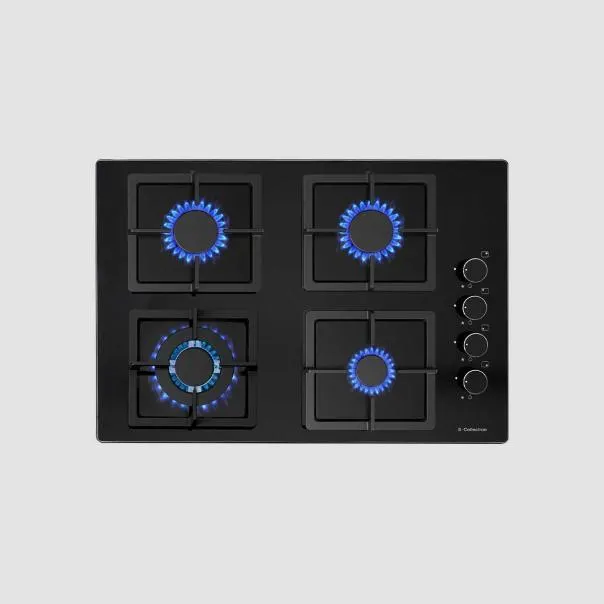 Encimera Vidrio Templado S-Collection A Gas 60cm