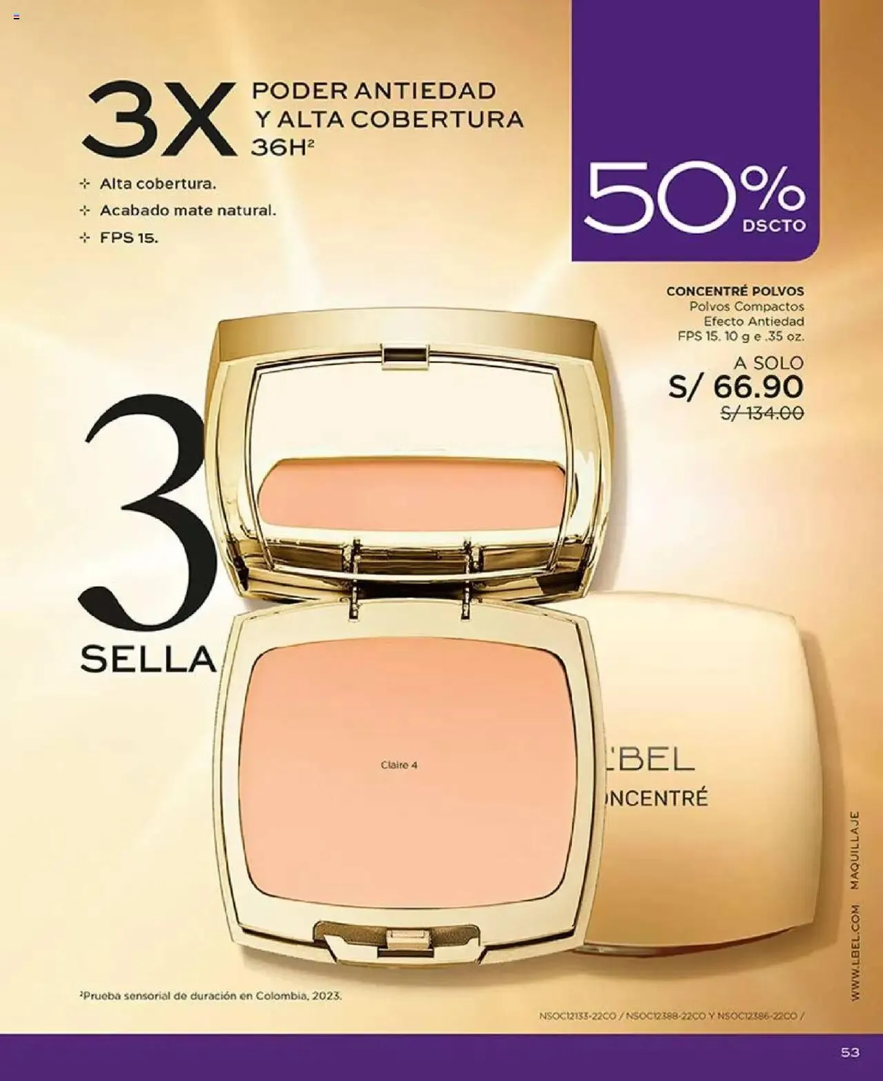 Catalogo de L'Bel - Campaña 07 24 de marzo al 30 de abril 2025 - Pag 52